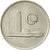 Moneta, Malezja, 20 Sen, 1987, Franklin Mint, AU(55-58), Miedź-Nikiel, KM:4