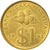 Moneta, Malezja, Ringgit, 1993, AU(55-58), Aluminium-Brąz, KM:54