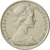 Münze, Australien, Elizabeth II, 10 Cents, 1975, VZ, Copper-nickel, KM:65