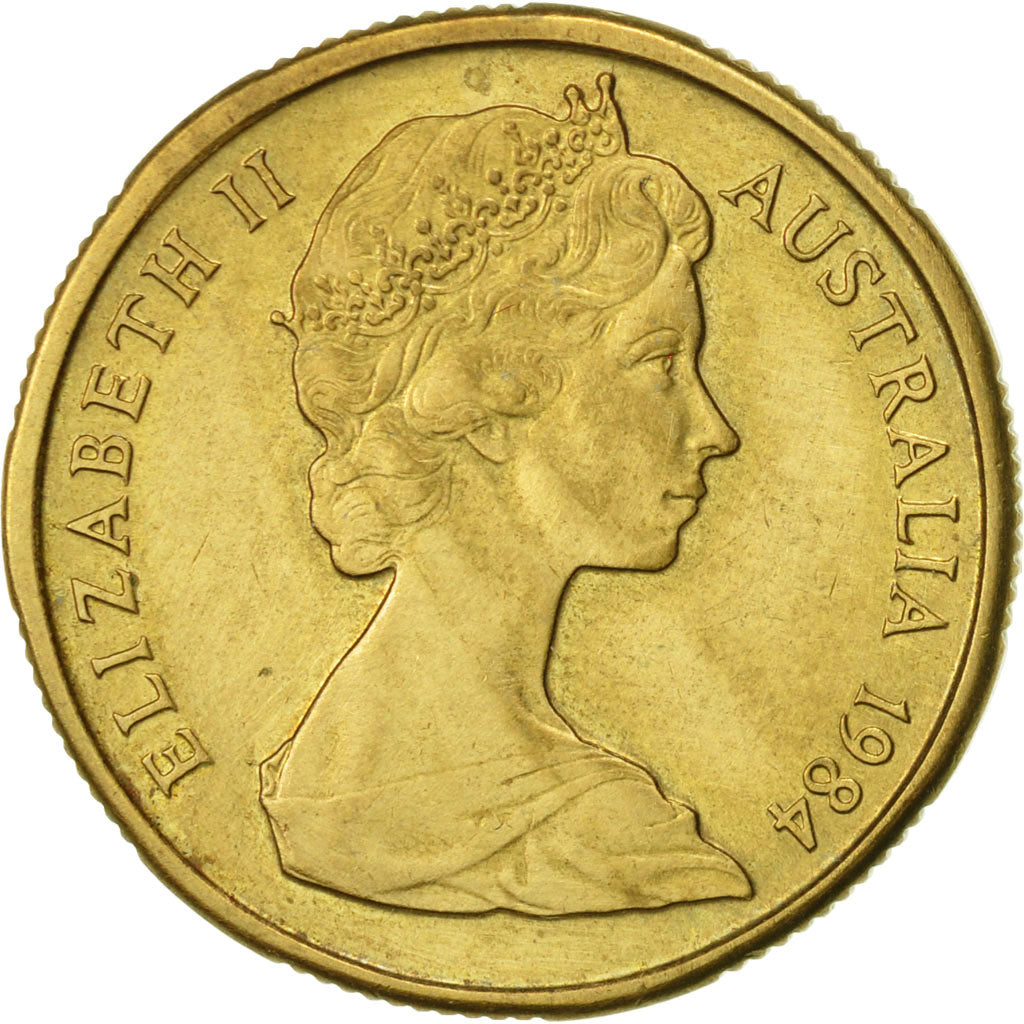 Coin, Australia, Elizabeth II, Dollar, 1984, Royal Australian Mint, AU(55-58)