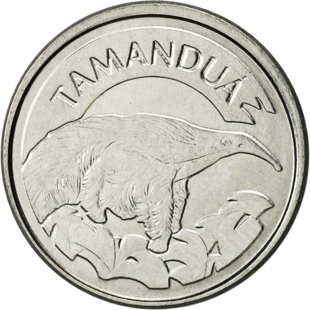 Coin, Brazil, 10 Cruzeiros Reais, 1993, AU(55-58), Stainless Steel, KM:628