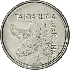 Coin, Brazil, 500 Cruzeiros, 1992, AU(55-58), Stainless Steel, KM:624