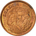 Coin, Brazil, Centavo, 2001, AU(55-58), Copper Plated Steel, KM:647