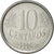 Monnaie, Brésil, 10 Centavos, 1996, SUP, Stainless Steel, KM:633