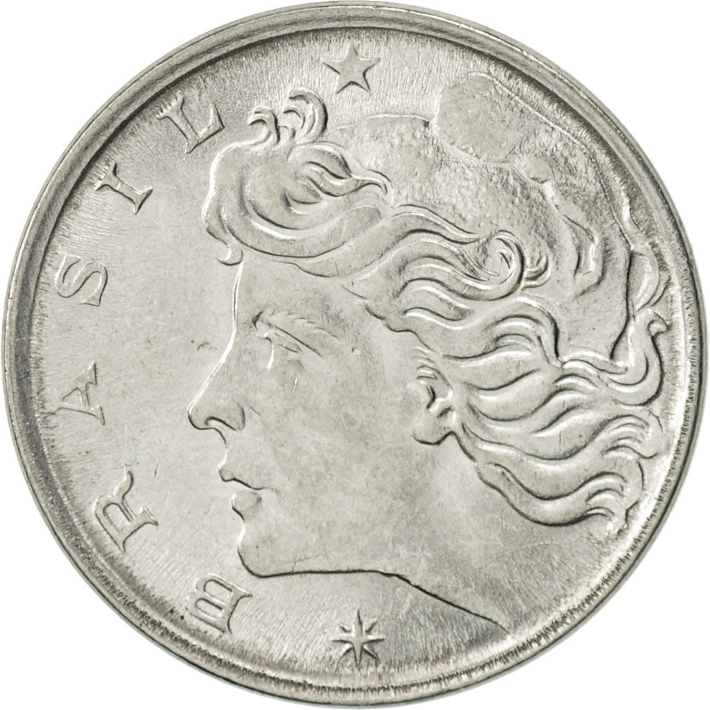 Monnaie, Brésil, 5 Centavos, 1976, SUP, Stainless Steel, KM:587.1