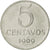 Monnaie, Brésil, 5 Centavos, 1969, SUP, Stainless Steel, KM:577.2