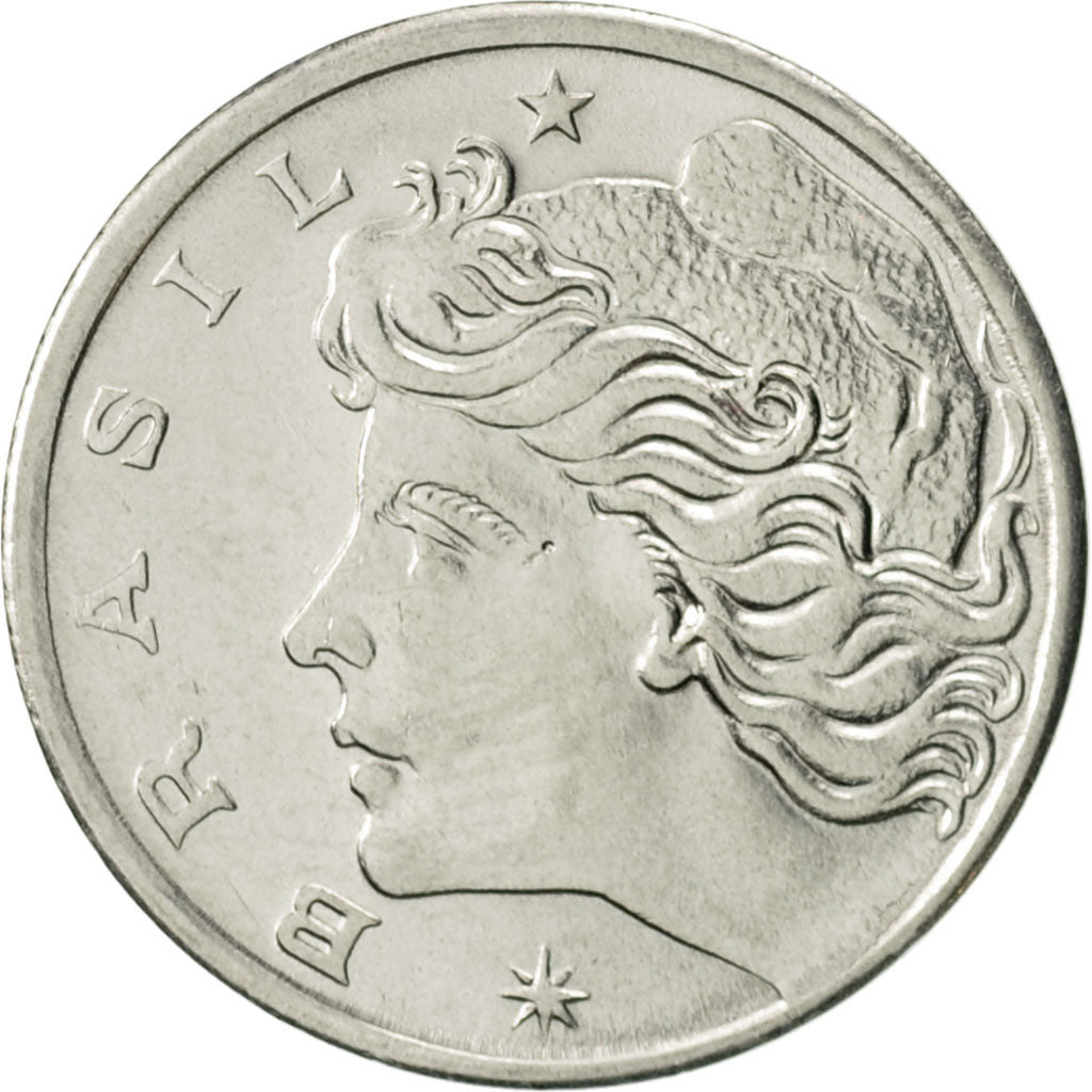 Monnaie, Brésil, Centavo, 1975, SUP, Stainless Steel, KM:585