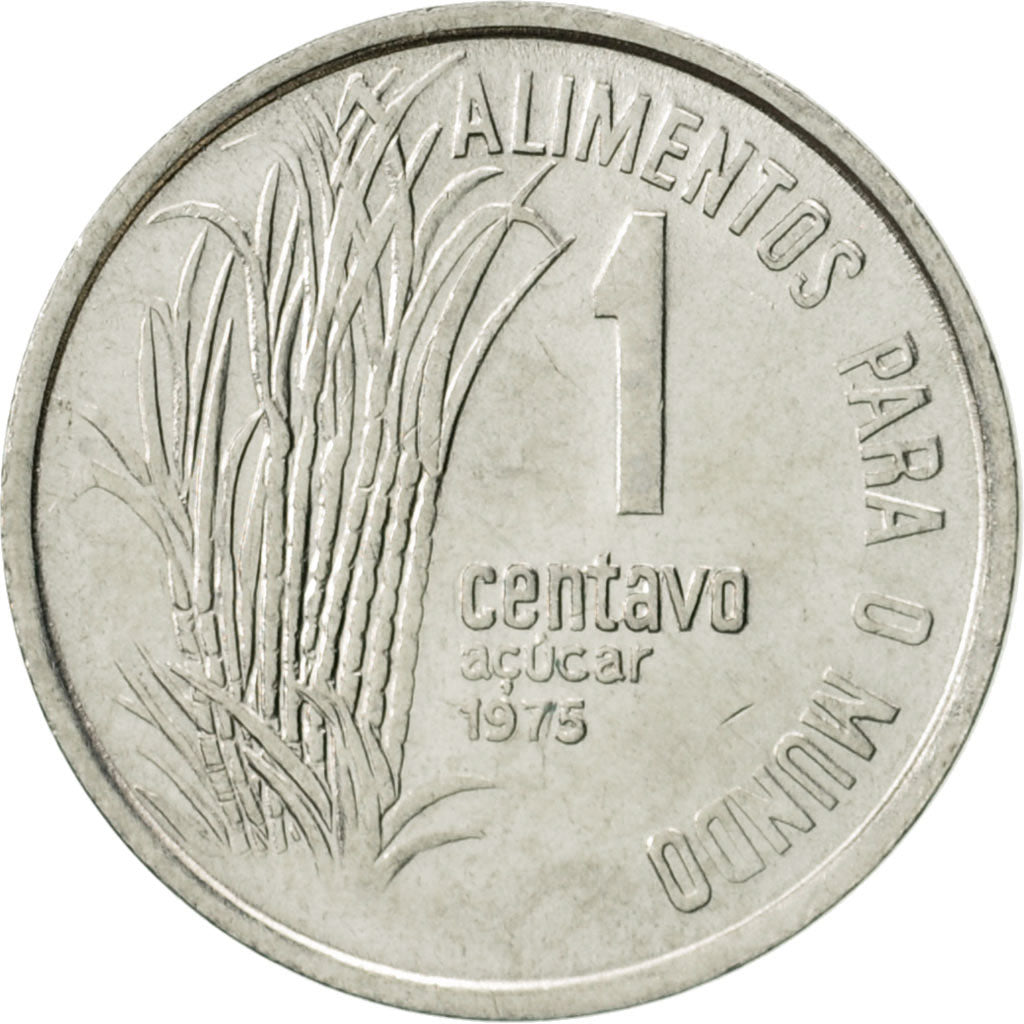 Monnaie, Brésil, Centavo, 1975, SUP, Stainless Steel, KM:585