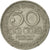 Moneta, Sri Lanka, 50 Cents, 1975, EF(40-45), Miedź-Nikiel, KM:135.1
