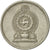 Moneta, Sri Lanka, 50 Cents, 1982, AU(50-53), Miedź-Nikiel, KM:135.2