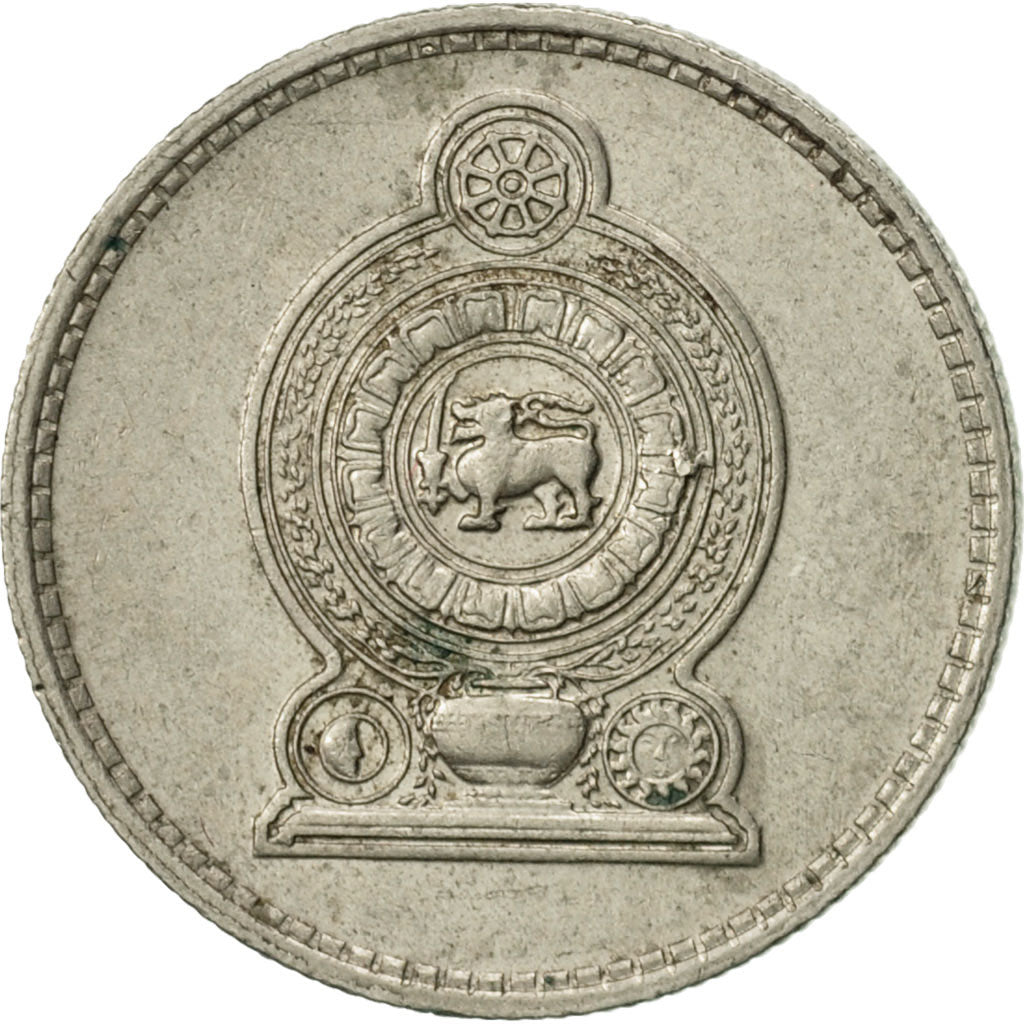 Monnaie, Sri Lanka, 25 Cents, 1991, TTB+, Copper-nickel, KM:141.2