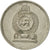Monnaie, Sri Lanka, 25 Cents, 1991, TTB+, Copper-nickel, KM:141.2