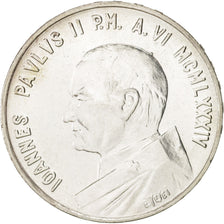 CITTÀ DEL VATICANO, John Paul II, 1000 Lire, 1984, FDC, Argento, KM:183
