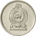 Coin, Sri Lanka, 25 Cents, 1996, MS(60-62), Nickel Clad Steel, KM:141a