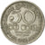 Monnaie, Ceylon, Elizabeth II, 50 Cents, 1965, TTB, Copper-nickel, KM:132