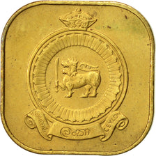 Moneda, Ceilán, Elizabeth II, 5 Cents, 1963, EBC, Níquel - latón, KM:129