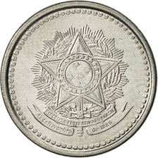 Moneda, Brasil, 100 Cruzeiros, 1985, EBC+, Acero inoxidable, KM:595