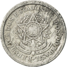 Moneda, Brasil, 20 Centavos, 1956, MBC, Aluminio, KM:565