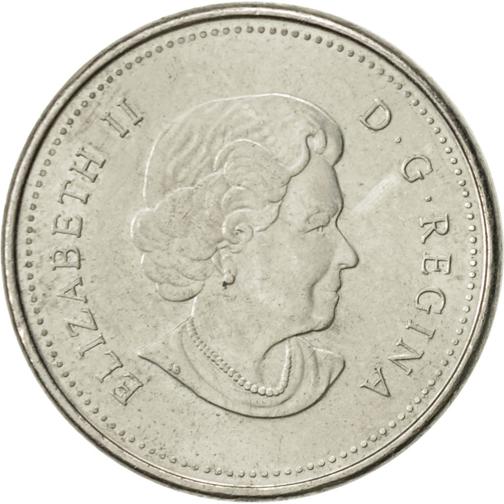 Coin, Canada, Elizabeth II, 5 Cents, 2006, Royal Canadian Mint, AU(50-53)
