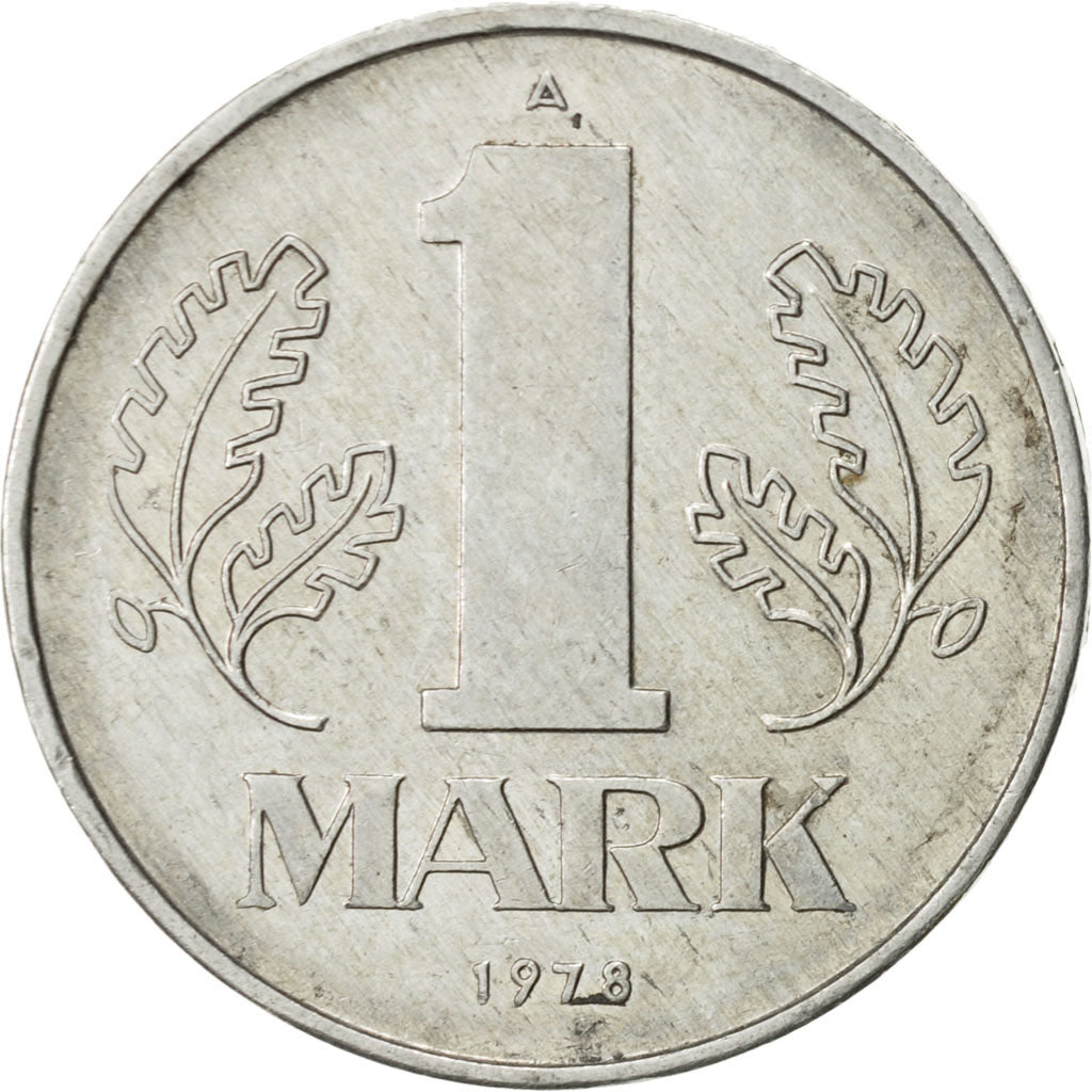 Coin, GERMAN-DEMOCRATIC REPUBLIC, Mark, 1978, Berlin, AU(50-53), Aluminum