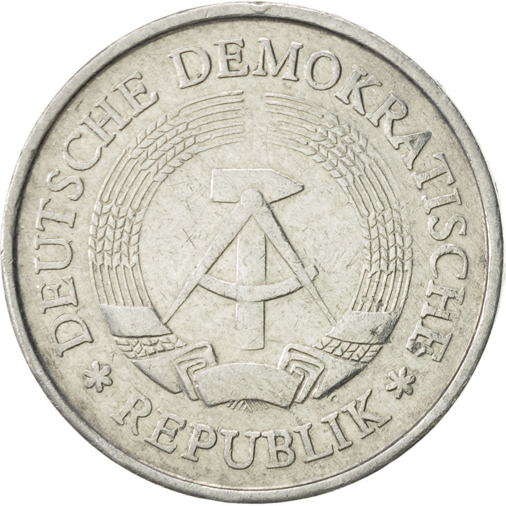 GERMAN-DEMOCRATIC REPUBLIC, Mark, 1972, Berlin, AU(50-53), Aluminum, KM:35.1