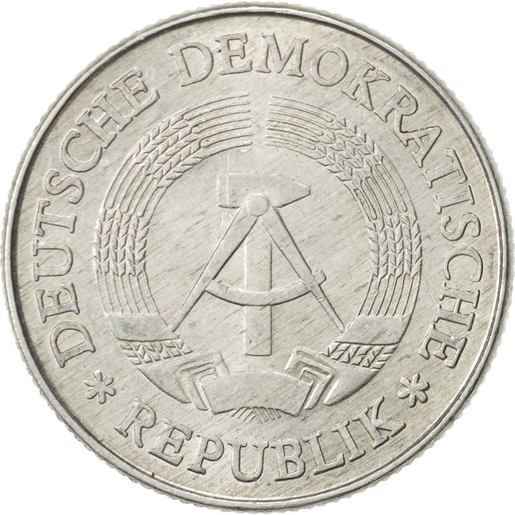 GERMAN-DEMOCRATIC REPUBLIC, 2 Mark, 1981, Berlin, AU(50-53), Aluminum, KM:48
