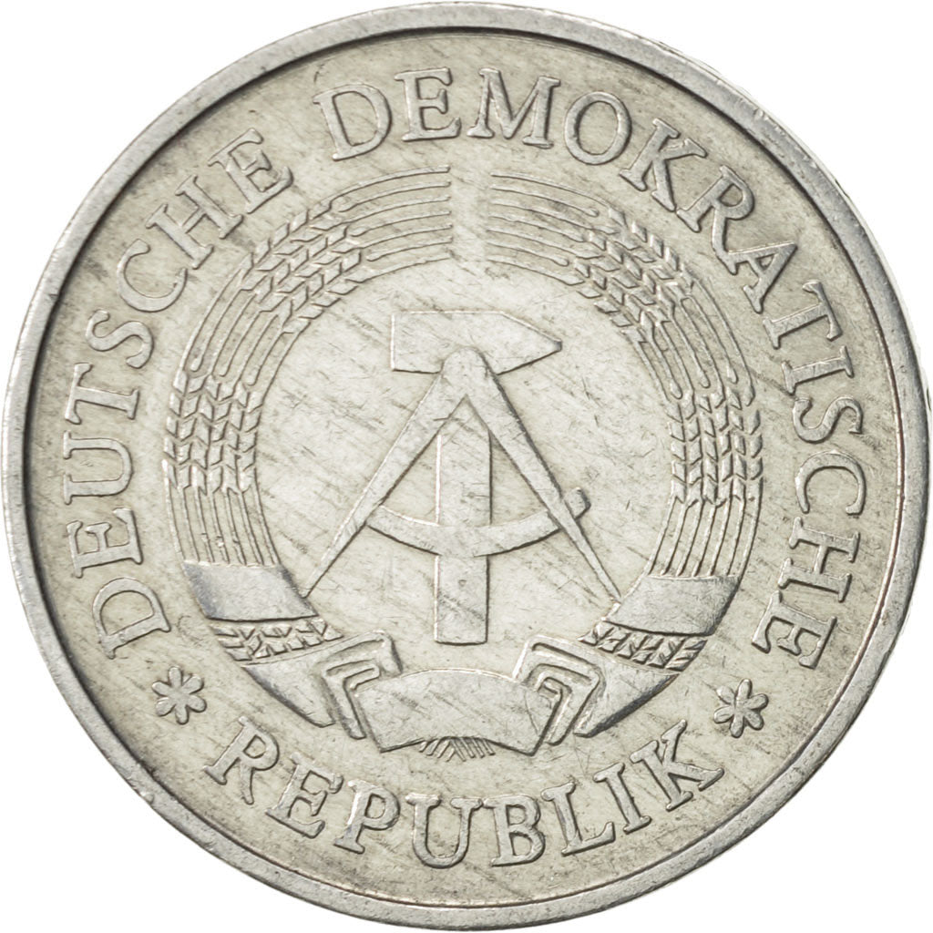 Coin, GERMAN-DEMOCRATIC REPUBLIC, Mark, 1973, Berlin, AU(50-53), Aluminum