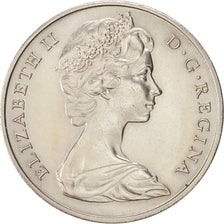 Gibraltar, Elizabeth II, Crown, 1967, KM:4