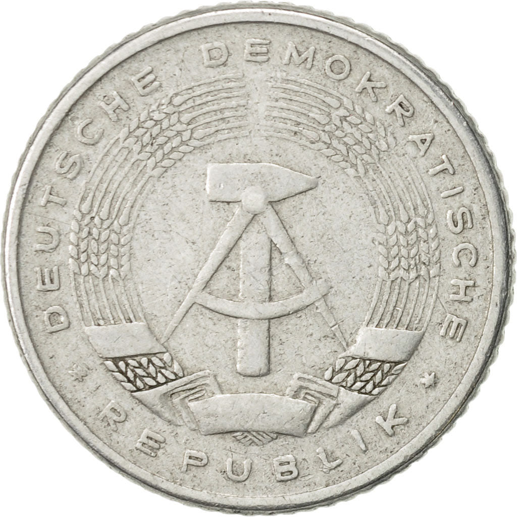 Moneda, REPÚBLICA DEMOCRÁTICA ALEMANA, 50 Pfennig, 1958, Berlin, MBC