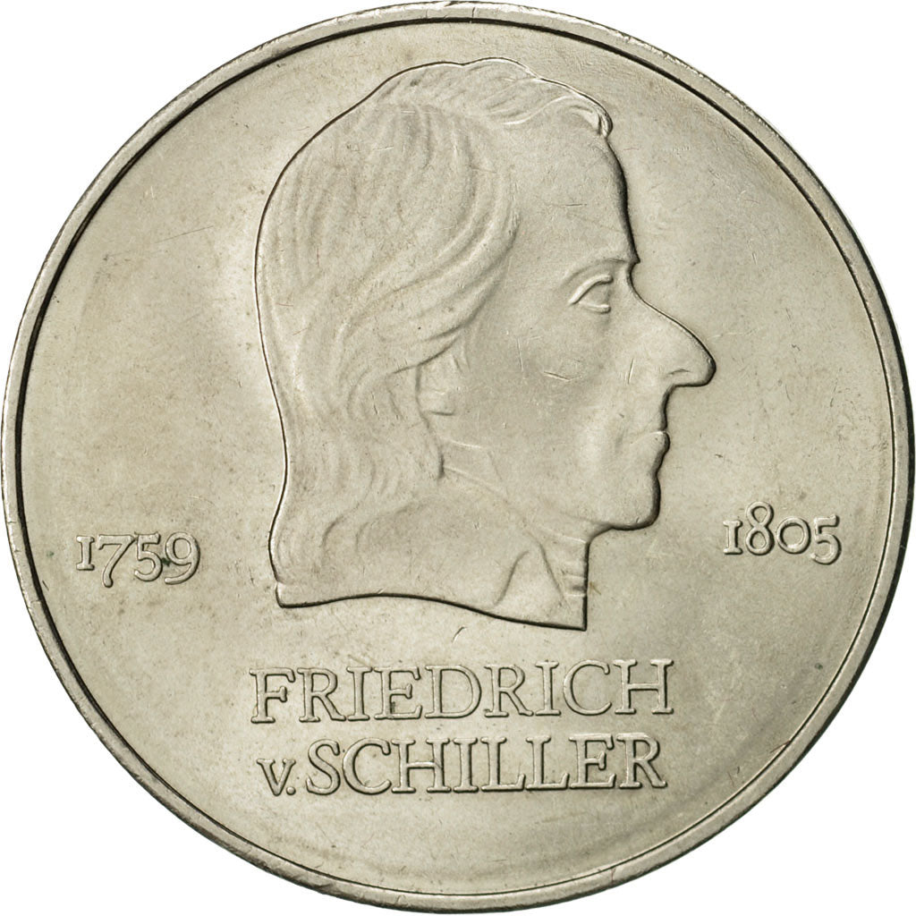 GERMAN-DEMOCRATIC REPUBLIC, 20 Mark, 1972, Berlin, AU(50-53), Copper-nickel