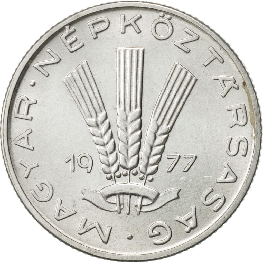 Monnaie, Hongrie, 20 Fillér, 1977, Budapest, SUP, Aluminium, KM:573