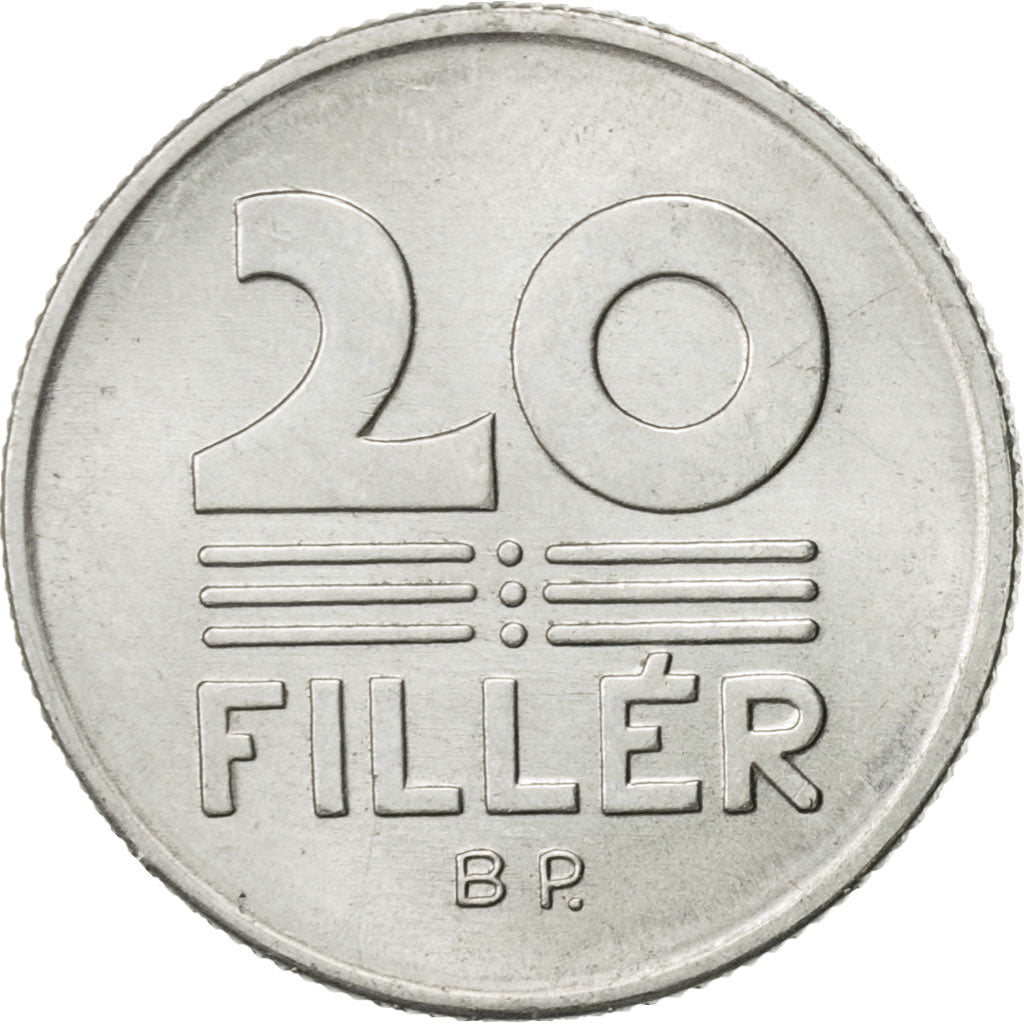 Monnaie, Hongrie, 20 Fillér, 1977, Budapest, SUP, Aluminium, KM:573