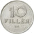 Moneta, Węgry, 10 Filler, 1969, Budapest, AU(55-58), Aluminium, KM:572