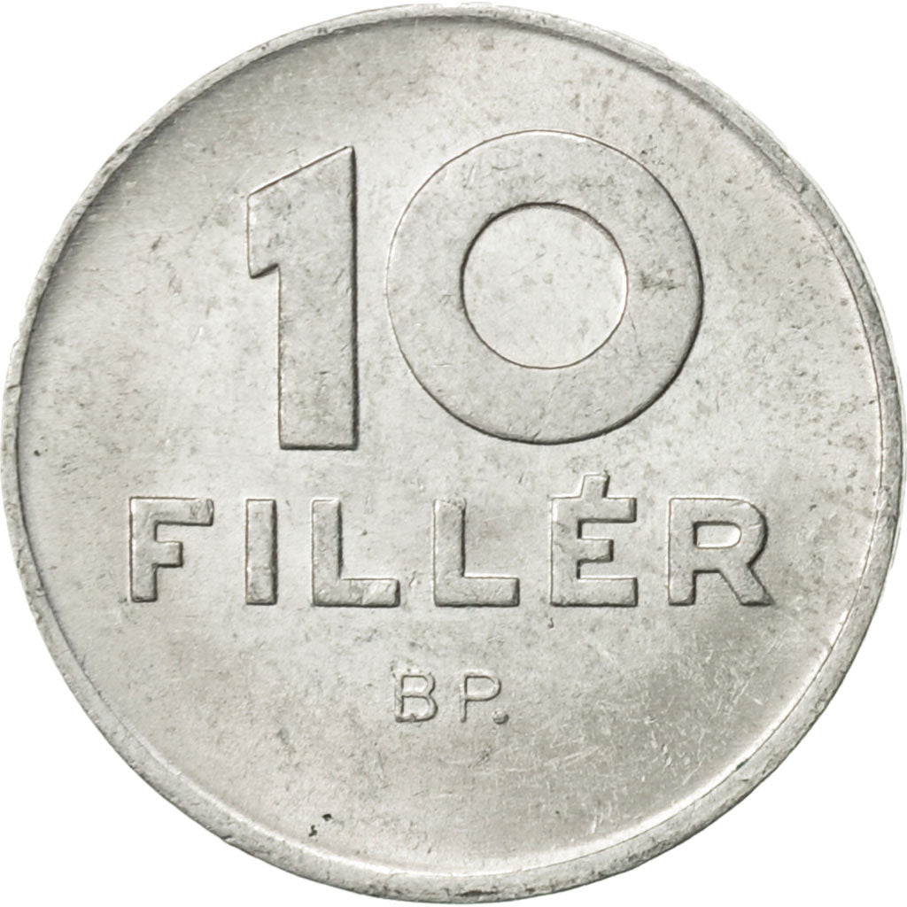 Monnaie, Hongrie, 10 Filler, 1989, Budapest, SUP, Aluminium, KM:572