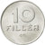 Moneda, Hungría, 10 Filler, 1977, Budapest, EBC, Aluminio, KM:572