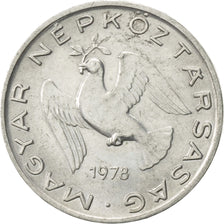 Coin, Hungary, 10 Filler, 1978, Budapest, AU(55-58), Aluminum, KM:572