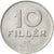 Moneta, Węgry, 10 Filler, 1976, Budapest, AU(55-58), Aluminium, KM:572