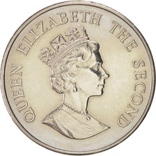 Isole Falkland, Elizabeth II, 50 Pence, 1987, SPL, Rame-nichel, KM:25