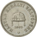 Moneda, Hungría, Franz Joseph I, 10 Filler, 1893, Kormoczbanya, MBC+, Níquel