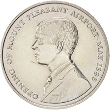 Moneta, Isole Falkland, Elizabeth II, 50 Pence, 1985, SPL, Rame-nichel, KM:21