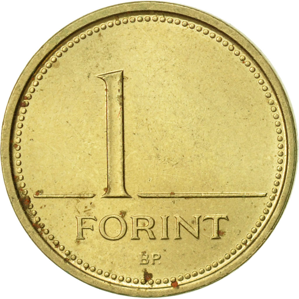Coin, Hungary, Forint, 2000, Budapest, EF(40-45), Nickel-brass, KM:692