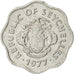 Coin, Seychelles, 5 Cents, 1977, British Royal Mint, AU(55-58), Aluminum, KM:31