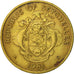 Coin, Seychelles, 10 Cents, 1981, British Royal Mint, EF(40-45), Brass, KM:44