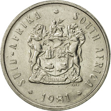 Monnaie, Afrique du Sud, 5 Cents, 1981, SUP, Nickel, KM:84