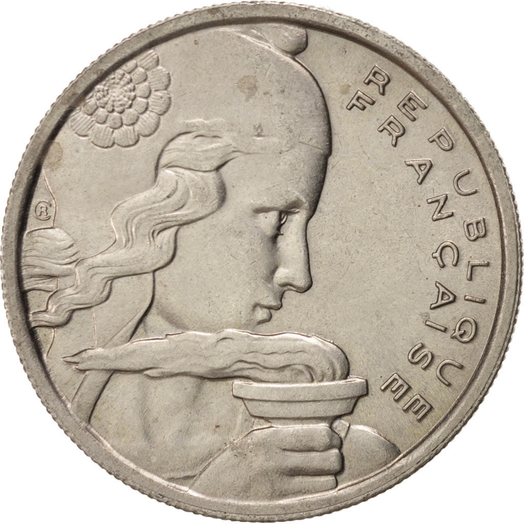 Moneta, Francia, Cochet, 100 Francs, 1954, Beaumont le Roger, SPL, Rame-nichel