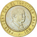 Monnaie, Kenya, 10 Shillings, 1994, British Royal Mint, TTB+, Bi-Metallic, KM:27