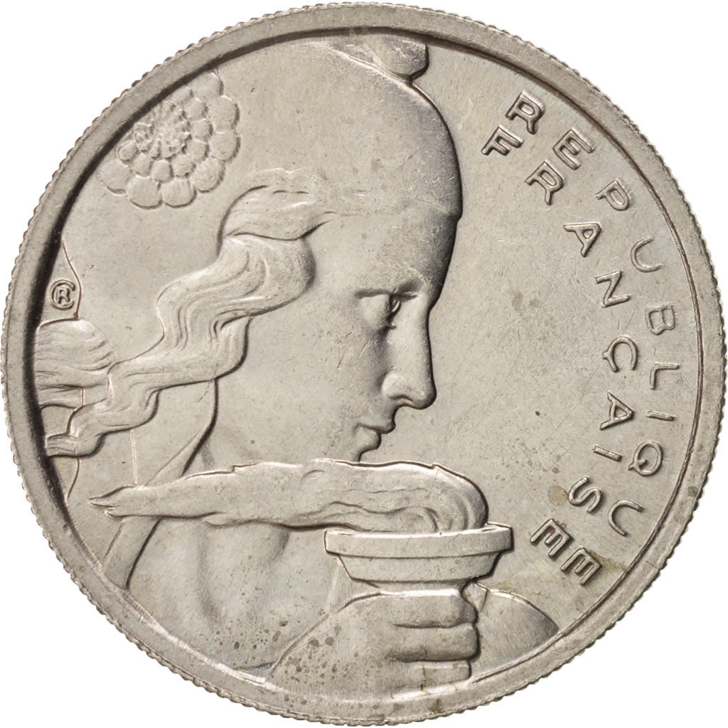 Moneta, Francia, Cochet, 100 Francs, 1954, Beaumont le Roger, SPL, Rame-nichel