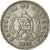Moneta, Guatemala, 25 Centavos, 1988, AU(50-53), Miedź-Nikiel, KM:278.5