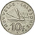 Moneta, Nowa Kaledonia, 10 Francs, 1995, Paris, AU(55-58), Nikiel, KM:11