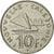 Coin, New Caledonia, 10 Francs, 1983, Paris, AU(55-58), Nickel, KM:11